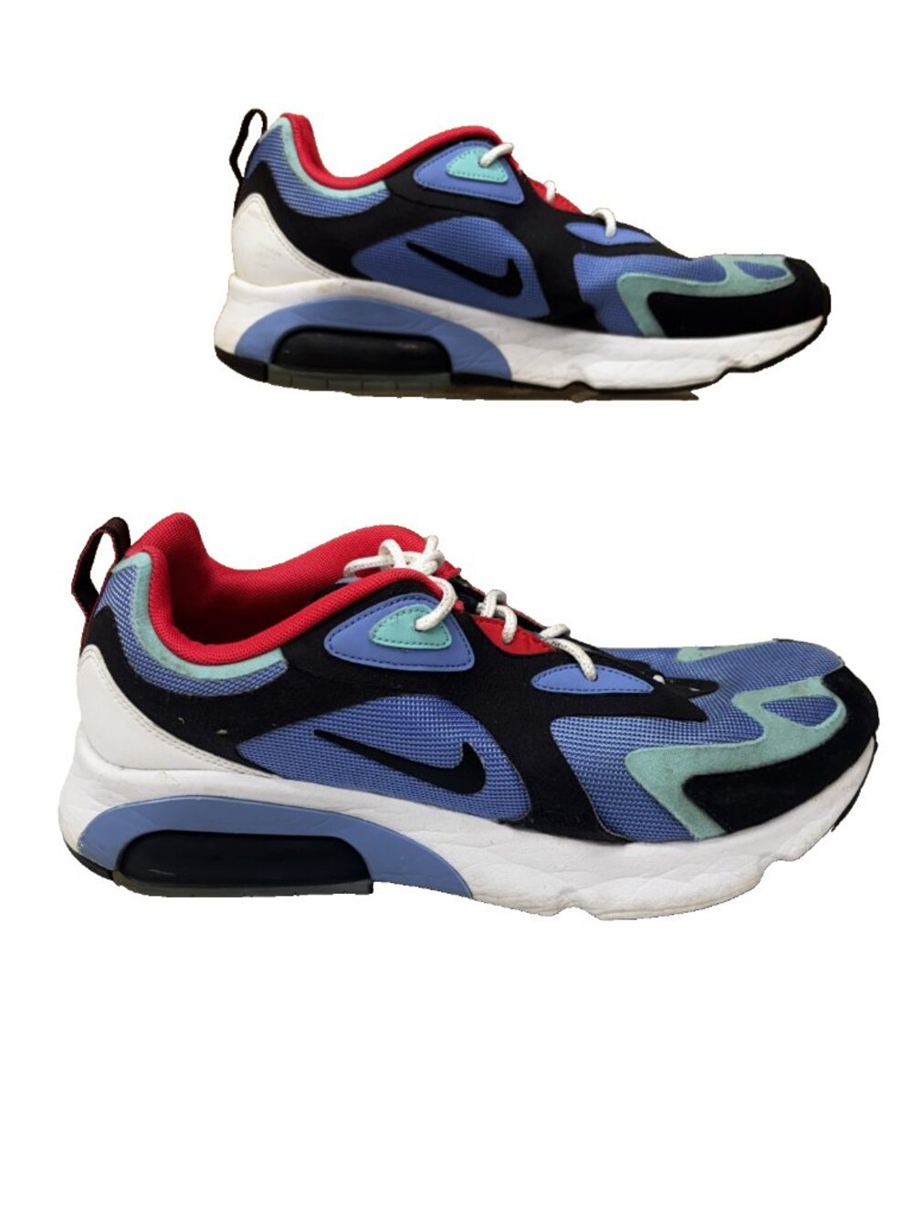 Nike Air Max 200 Royal Pulse AQ2568-401 Sneakers Blue White Green Red Men's 11